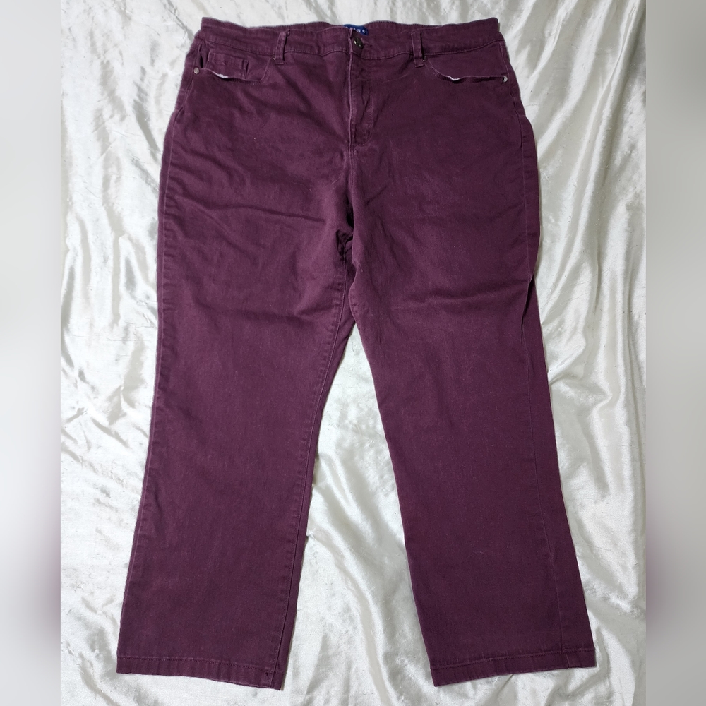 Women's Bandolino Amy Modern Straight Leg Tummy Stretch Jeans